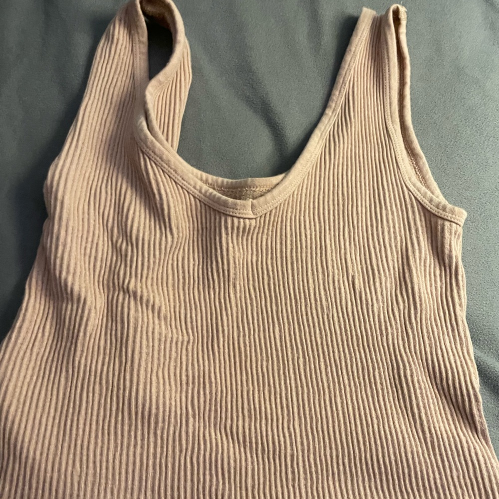 Womens cream tight fit top